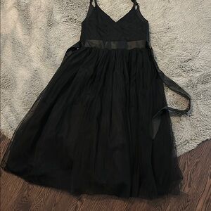Elegant Black Kids Dress